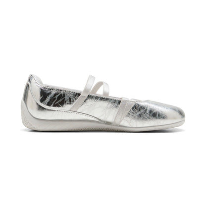 PUMA SPEEDCAT BALLET LUST プーマ スピードキャット バレエ ラスト ウィメンズ 408264-01【レディース スニーカー バレエシューズ メタリック レディース カジュアル 26FW】