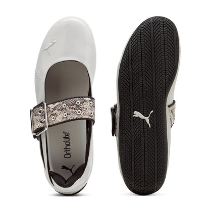 PUMA SPEEDCAT BALLET DRESS UP II プーマ スピードキャット バレエ ドレスアップ II 408266-02【レディース スニーカー バレエシューズ メタリック ファッション  26FW】