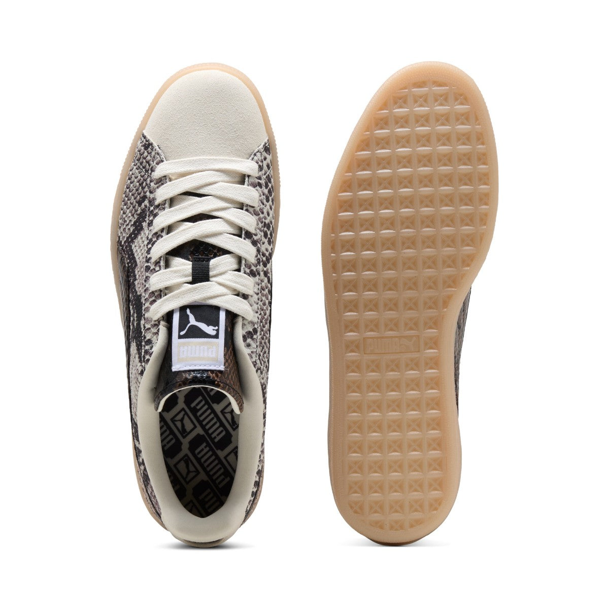 PUMA SUEDE SNAKE プーマ スウェード スネーク 408329-01【メンズ スニーカー レザースニーカー ローカットシューズ クラシックスニーカー 26FW】