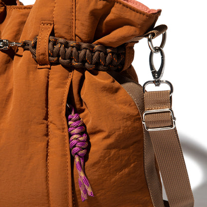 CONTROL FREAK Nylon Cord Belt Tote コントロールフリーク ナイロンコードベルトトート 252-120514【レディース ナイロン素材 マルチWAY  26FW】