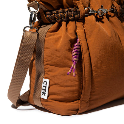 CONTROL FREAK Nylon Cord Belt Tote コントロールフリーク ナイロンコードベルトトート 252-120514【レディース ナイロン素材 マルチWAY  26FW】