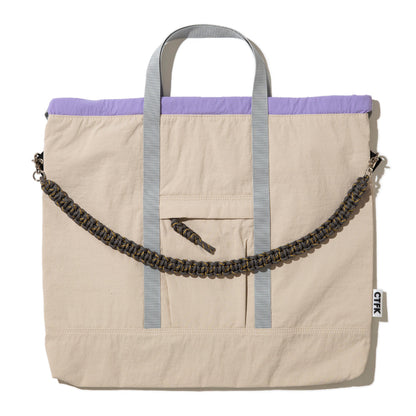 CONTROL FREAK Nylon 3Way Square Tote コントロールフリーク ナイロン3WAYスクエアトート 254-120526【レディース ナイロン素材 3WAY  26FW】