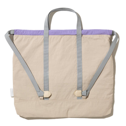 CONTROL FREAK Nylon 3Way Square Tote コントロールフリーク ナイロン3WAYスクエアトート 254-120526【レディース ナイロン素材 3WAY  26FW】