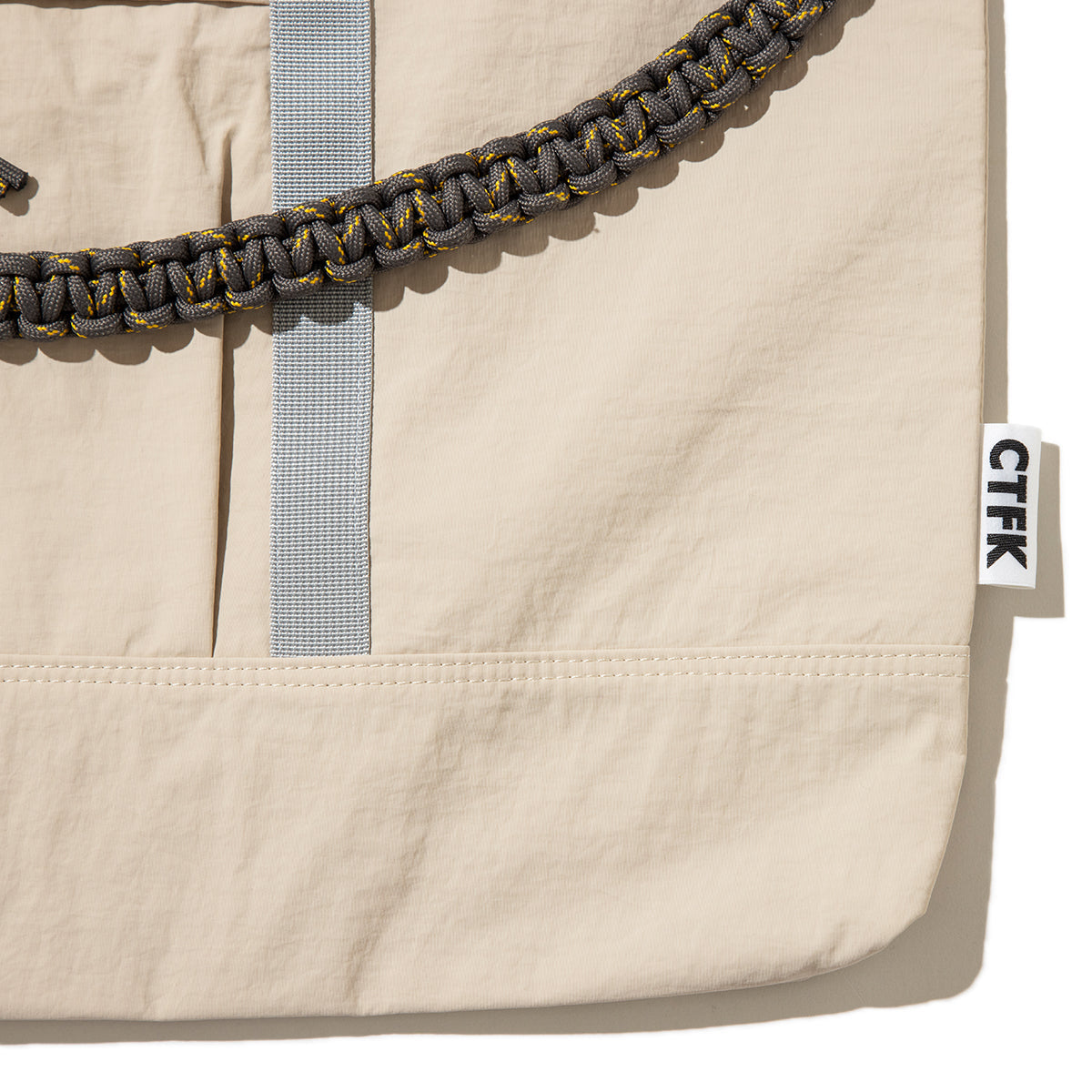 CONTROL FREAK Nylon 3Way Square Tote コントロールフリーク ナイロン3WAYスクエアトート 254-120526【レディース ナイロン素材 3WAY  26FW】