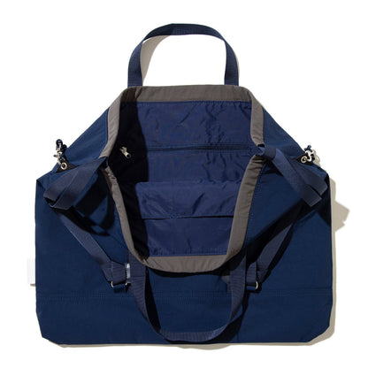 CONTROL FREAK Nylon 3Way Square Tote コントロールフリーク ナイロン3WAYスクエアトート 254-120526【レディース ナイロン素材 3WAY  26FW】