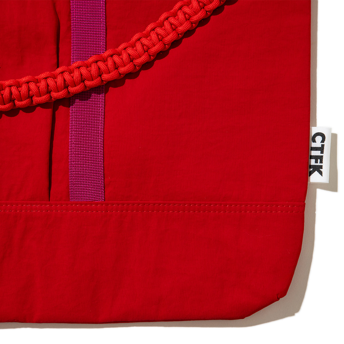 CONTROL FREAK Nylon 3Way Square Tote コントロールフリーク ナイロン3WAYスクエアトート 254-120526【レディース ナイロン素材 3WAY  26FW】