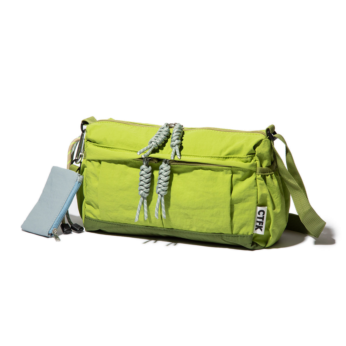CONTROL FREAK Nylon Pocket Wide Shoulder コントロールフリーク ナイロンポケットワイドショルダー 255-120504【レディース 撥水 ナイロン素材 26FW】