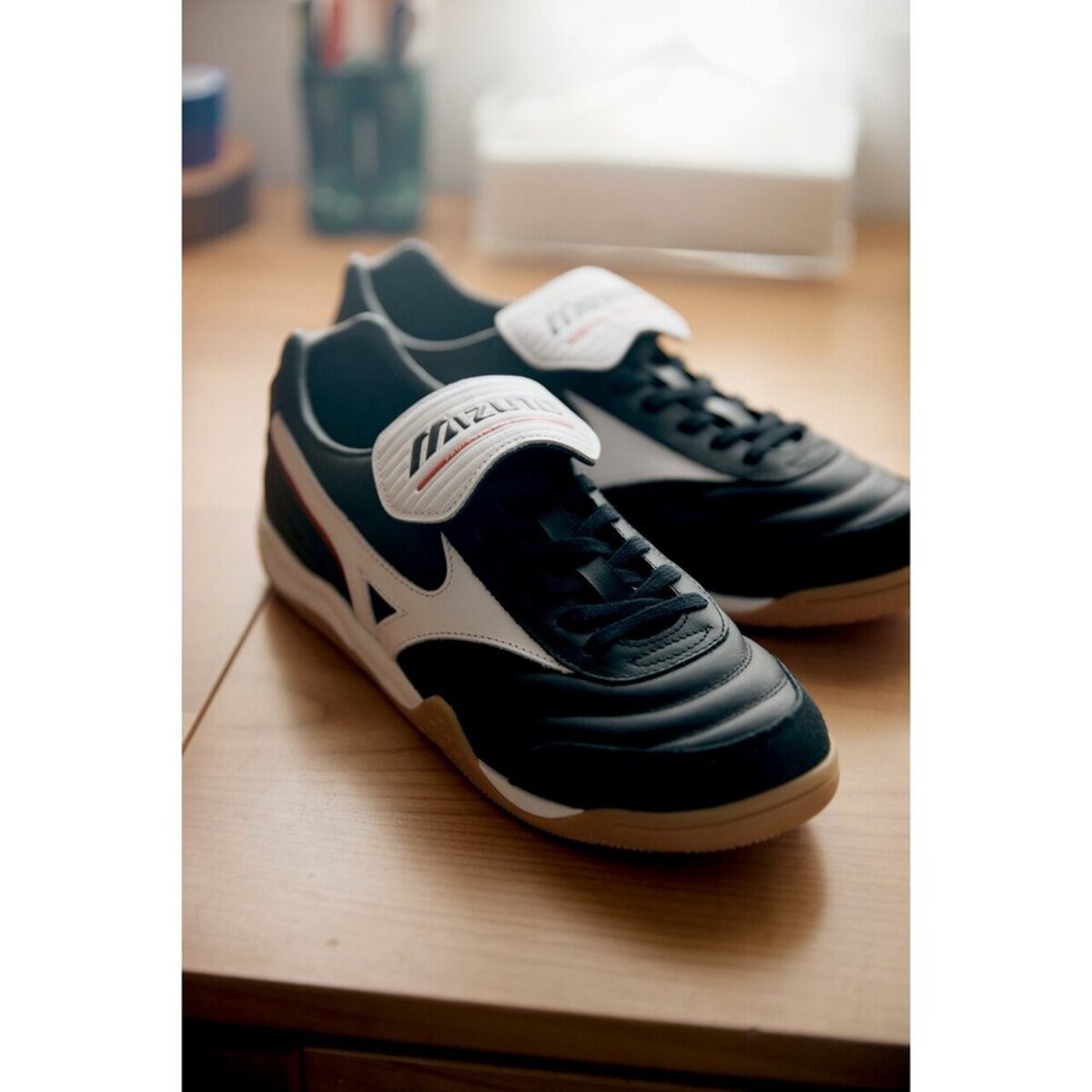 MIZUNO MORELIA LS ミズノ モレリア エルエス D1GA265301【メンズ レザー スニーカー クラシック デザイン 天然皮革 軽量 フィット感 26FW】