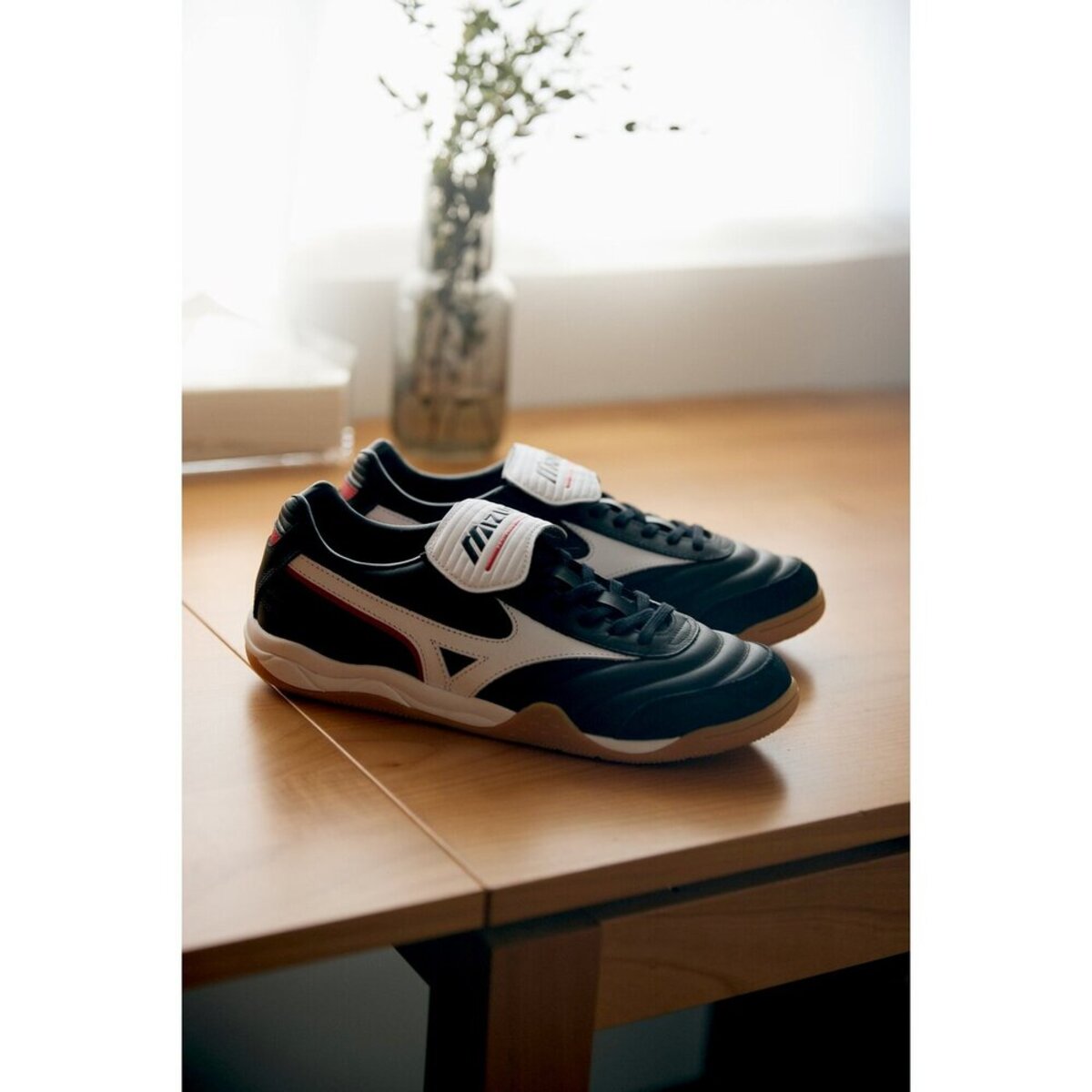 MIZUNO MORELIA LS ミズノ モレリア エルエス D1GA265301【メンズ レザー スニーカー クラシック デザイン 天然皮革 軽量 フィット感 26FW】