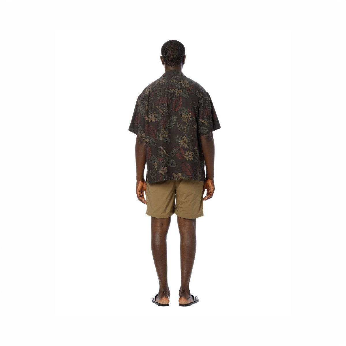 Sandinista Aloha Reverse Shirt サンディニスタ アロハリバースプリントシャツ 60426US02-TP【メンズ 開衿シャツ 半袖 ボタニカル柄 リヨセル生地 26SS】