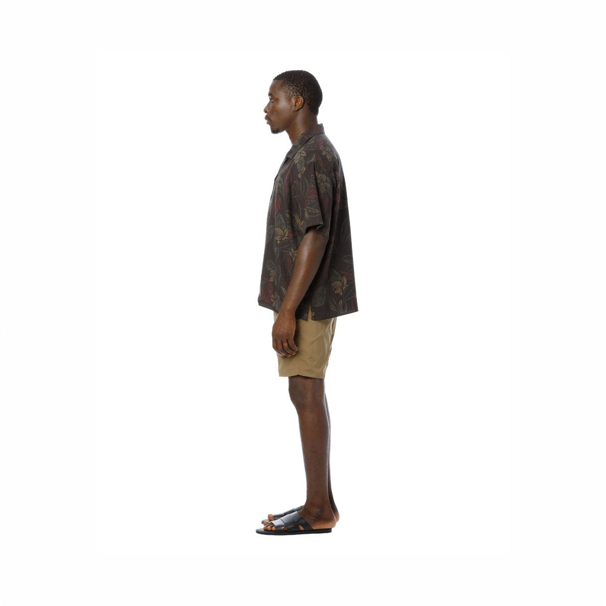 Sandinista Aloha Reverse Shirt サンディニスタ アロハリバースプリントシャツ 60426US02-TP【メンズ 開衿シャツ 半袖 ボタニカル柄 リヨセル生地 26SS】