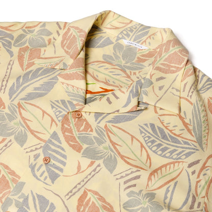 Sandinista Aloha Reverse Shirt サンディニスタ アロハリバースプリントシャツ 60426US02-TP【メンズ 開衿シャツ 半袖 ボタニカル柄 リヨセル生地 26SS】