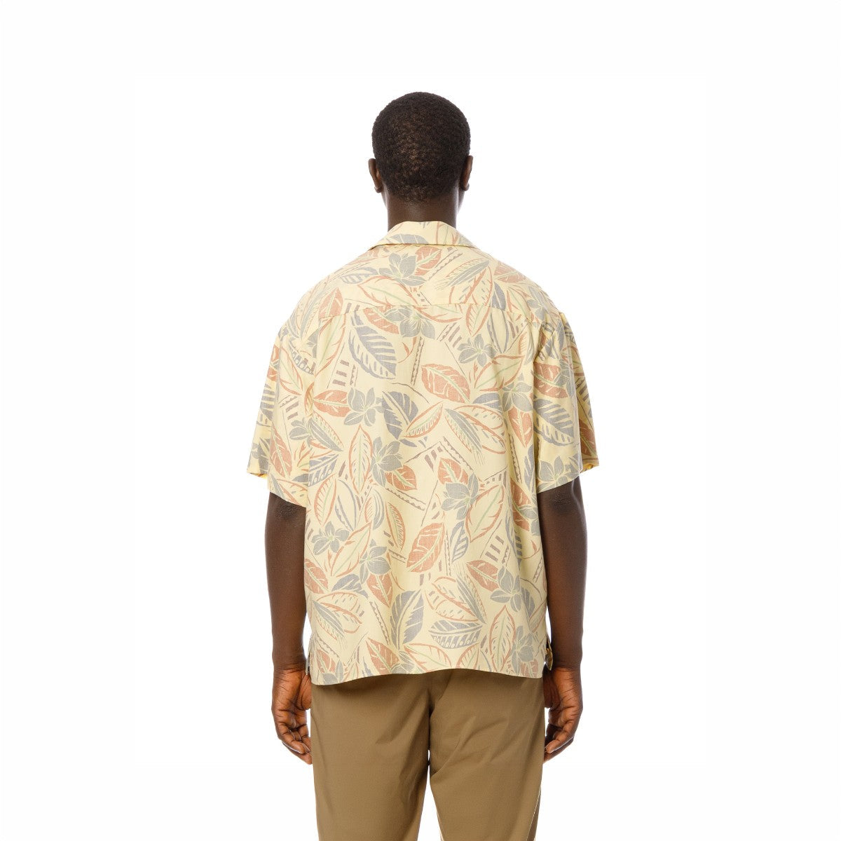 Sandinista Aloha Reverse Shirt サンディニスタ アロハリバースプリントシャツ 60426US02-TP【メンズ 開衿シャツ 半袖 ボタニカル柄 リヨセル生地 26SS】