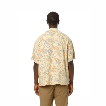 Sandinista Aloha Reverse Shirt サンディニスタ アロハリバースプリントシャツ 60426US02-TP【メンズ 開衿シャツ 半袖 ボタニカル柄 リヨセル生地 26SS】