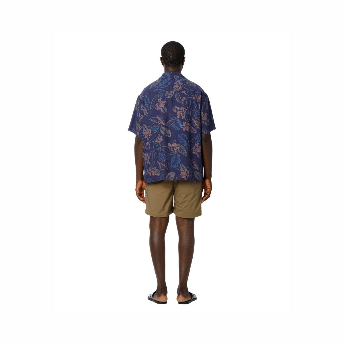 Sandinista Aloha Reverse Shirt サンディニスタ アロハリバースプリントシャツ 60426US02-TP【メンズ 開衿シャツ 半袖 ボタニカル柄 リヨセル生地 26SS】