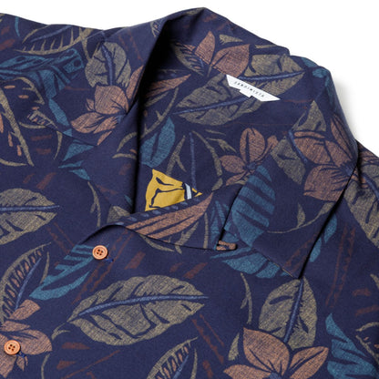 Sandinista Aloha Reverse Shirt サンディニスタ アロハリバースプリントシャツ 60426US02-TP【メンズ 開衿シャツ 半袖 ボタニカル柄 リヨセル生地 26SS】