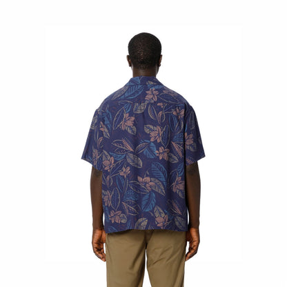 Sandinista Aloha Reverse Shirt サンディニスタ アロハリバースプリントシャツ 60426US02-TP【メンズ 開衿シャツ 半袖 ボタニカル柄 リヨセル生地 26SS】