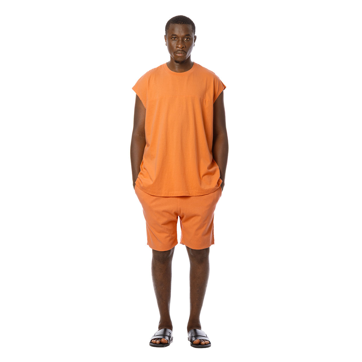 Sandinista American Cotton Jersey Shorts サンディニスタ アメリカンコットン ジャージーショーツ 60426US04-BT【メンズ コットンショーツ メンズショーツ カジュアルウェア 26SS】
