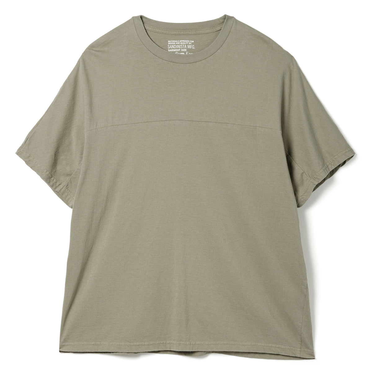Sandinista Overdyed Football Tee サンディニスタ オーバーダイド フットボール Tシャツ 60426US06-TP【メンズ メンズTシャツ カットソー カジュアルウェア 半袖Tシャツ 後染め 26SS】