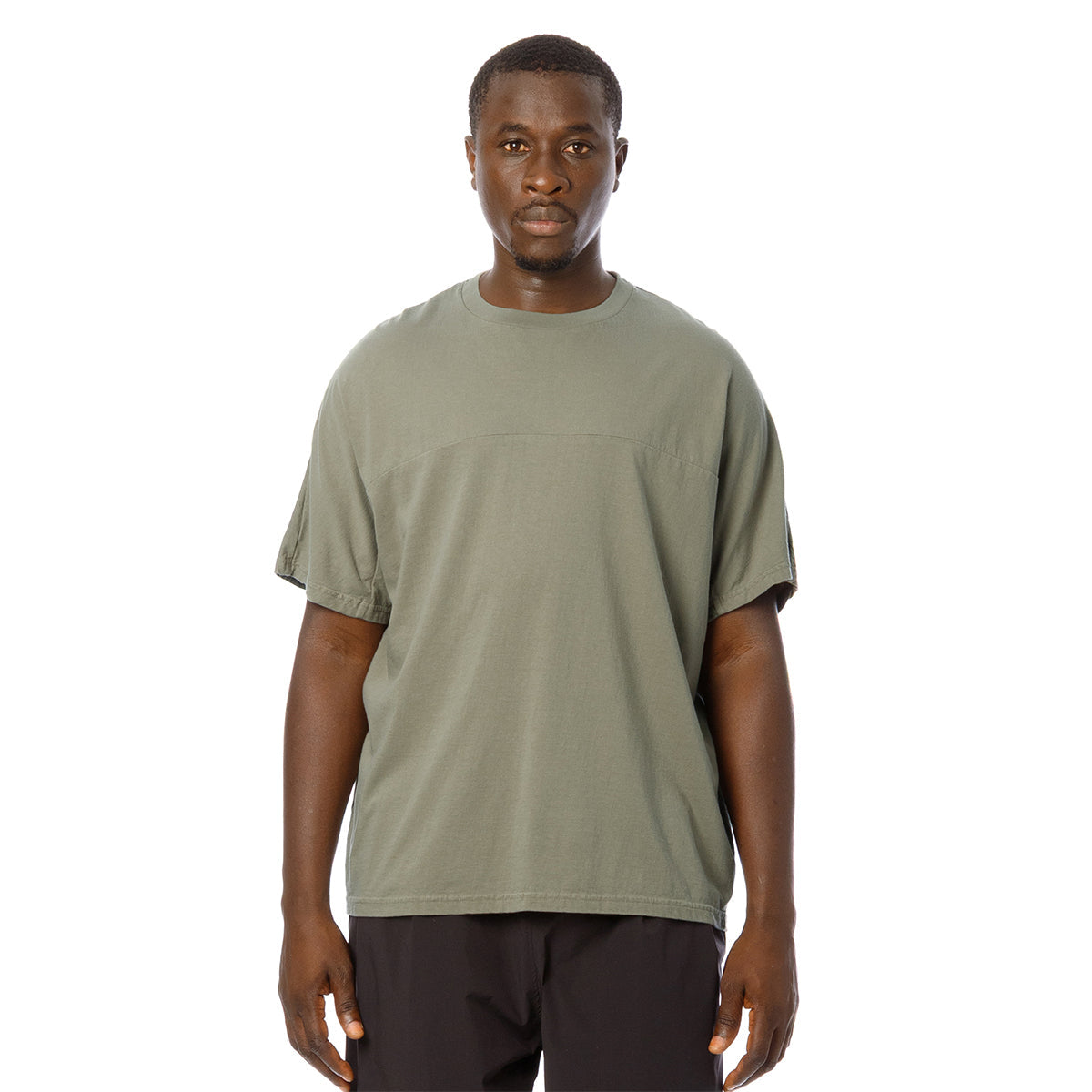 Sandinista Overdyed Football Tee サンディニスタ オーバーダイド フットボール Tシャツ 60426US06-TP【メンズ メンズTシャツ カットソー カジュアルウェア 半袖Tシャツ 後染め 26SS】