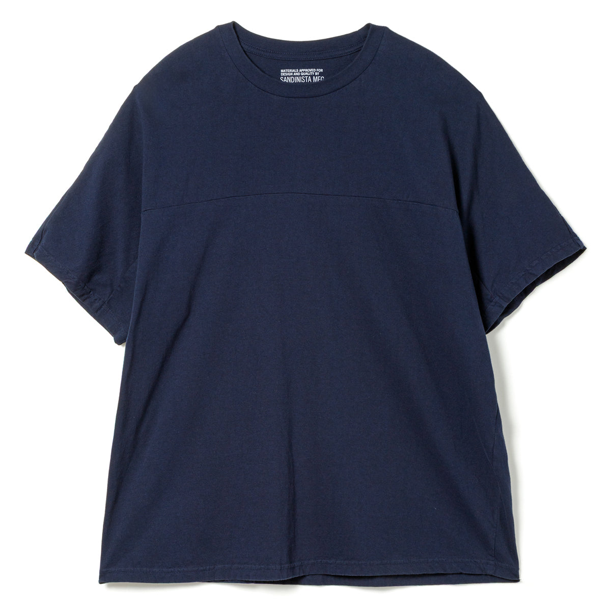 Sandinista Overdyed Football Tee サンディニスタ オーバーダイド フットボール Tシャツ 60426US06-TP【メンズ メンズTシャツ カットソー カジュアルウェア 半袖Tシャツ 後染め 26SS】