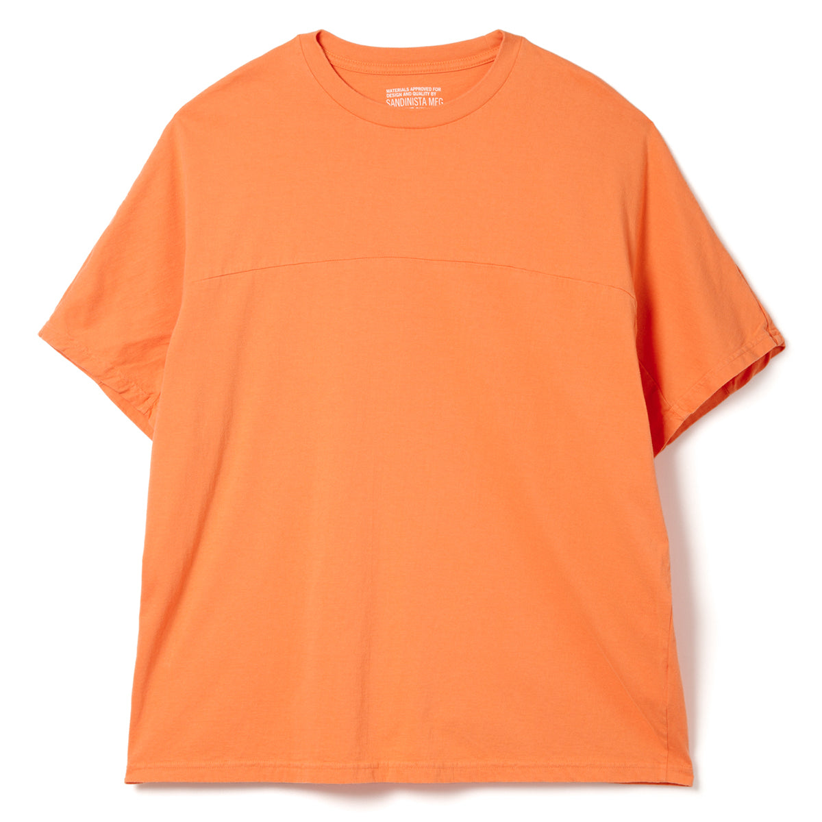 Sandinista Overdyed Football Tee サンディニスタ オーバーダイド フットボール Tシャツ 60426US06-TP【メンズ メンズTシャツ カットソー カジュアルウェア 半袖Tシャツ 後染め 26SS】