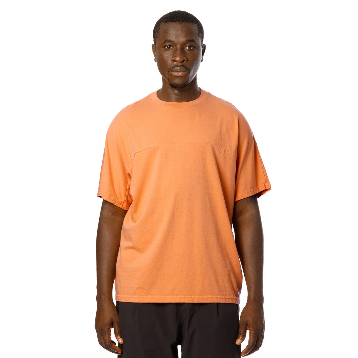 Sandinista Overdyed Football Tee サンディニスタ オーバーダイド フットボール Tシャツ 60426US06-TP【メンズ メンズTシャツ カットソー カジュアルウェア 半袖Tシャツ 後染め 26SS】