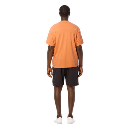 Sandinista Overdyed Football Tee サンディニスタ オーバーダイド フットボール Tシャツ 60426US06-TP【メンズ メンズTシャツ カットソー カジュアルウェア 半袖Tシャツ 後染め 26SS】