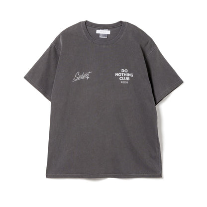 Sandinista D.N.C. 2026 Pigment Dye Tee サンディニスタ D.N.C. 2026 ピグメントダイ ティー KN-PT-017【メンズ 半袖 コットン素材 ピグメント加工 26SS】