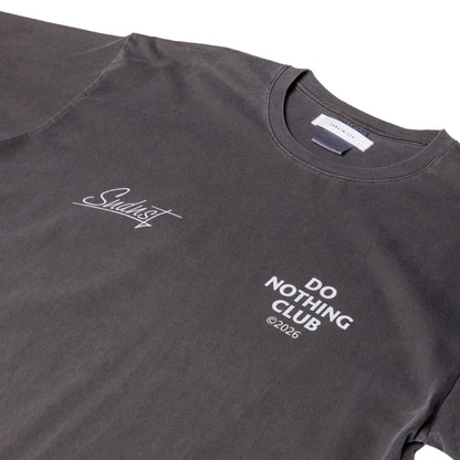 Sandinista D.N.C. 2026 Pigment Dye Tee サンディニスタ D.N.C. 2026 ピグメントダイ ティー KN-PT-017【メンズ 半袖 コットン素材 ピグメント加工 26SS】