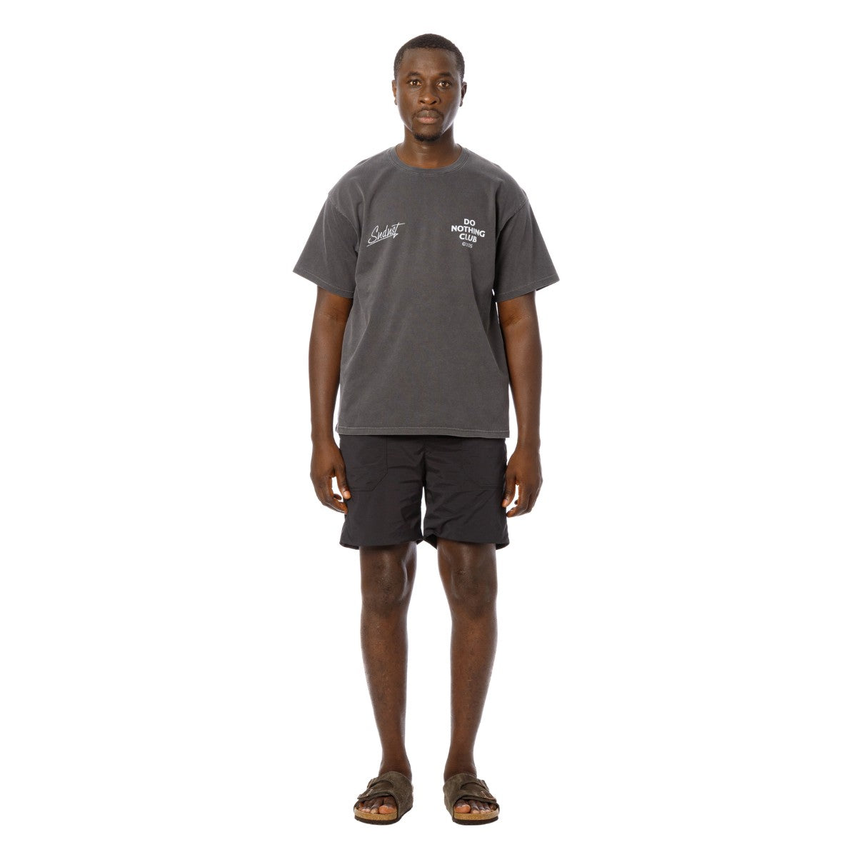 Sandinista D.N.C. 2026 Pigment Dye Tee サンディニスタ D.N.C. 2026 ピグメントダイ ティー KN-PT-017【メンズ 半袖 コットン素材 ピグメント加工 26SS】