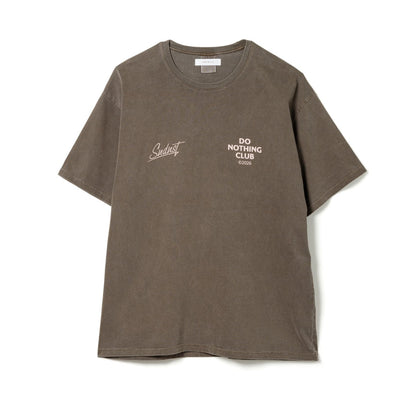 Sandinista D.N.C. 2026 Pigment Dye Tee サンディニスタ D.N.C. 2026 ピグメントダイ ティー KN-PT-017【メンズ 半袖 コットン素材 ピグメント加工 26SS】