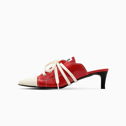 CONVERSE AS POLARIGE MULE RD コンバース エーエス ポラリージュ ミュール 31318430【レディース レディーススニーカー ヒールスニーカー ポインテッドトゥ シューズ 26FW】