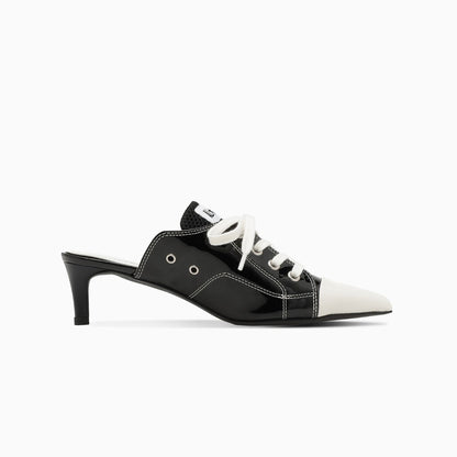CONVERSE AS POLARIGE MULE BK コンバース エーエス ポラリージュ ミュール 31318431【レディース レディーススニーカー ヒールスニーカー ポインテッドトゥ シューズ 26FW】