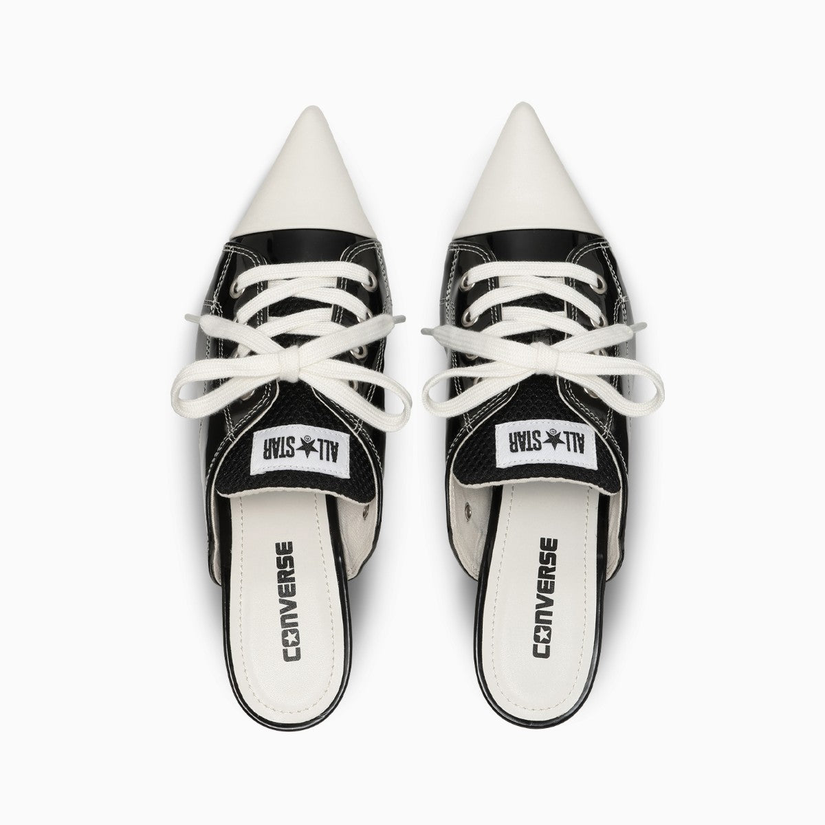 CONVERSE AS POLARIGE MULE BK コンバース エーエス ポラリージュ ミュール 31318431【レディース レディーススニーカー ヒールスニーカー ポインテッドトゥ シューズ 26FW】