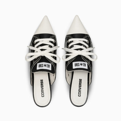 CONVERSE AS POLARIGE MULE BK コンバース エーエス ポラリージュ ミュール 31318431【レディース レディーススニーカー ヒールスニーカー ポインテッドトゥ シューズ 26FW】