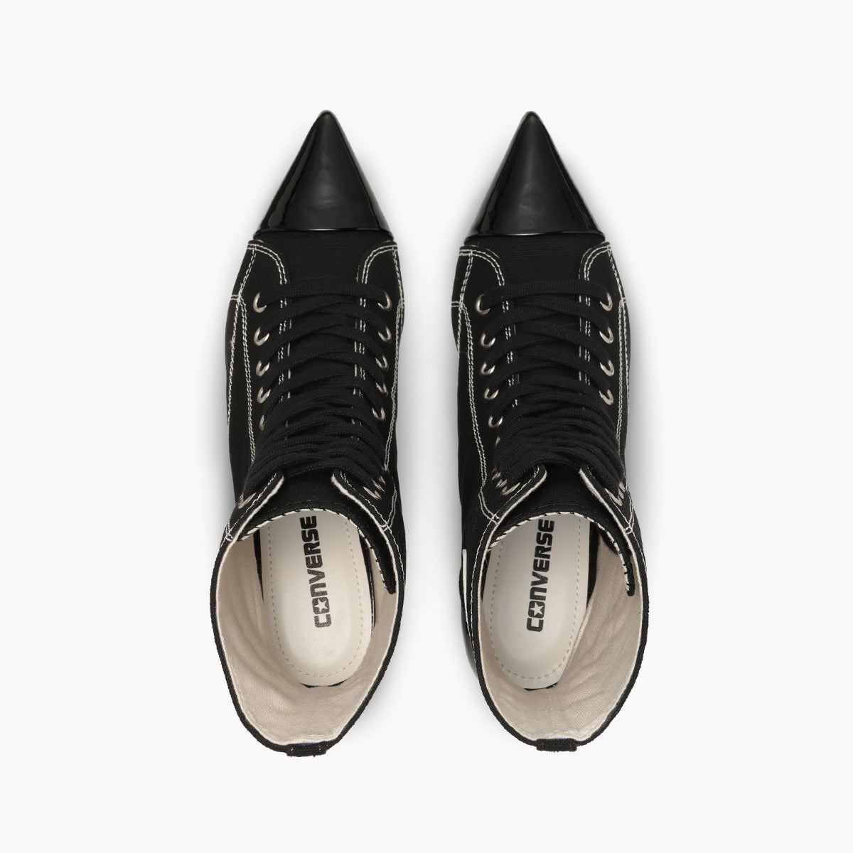 CONVERSE AS POLARIGE SH BK コンバース エーエス ポラリージュ SH 31318440【レディース レディーススニーカー ヒールスニーカー ポインテッドトゥ シューズ 26FW】