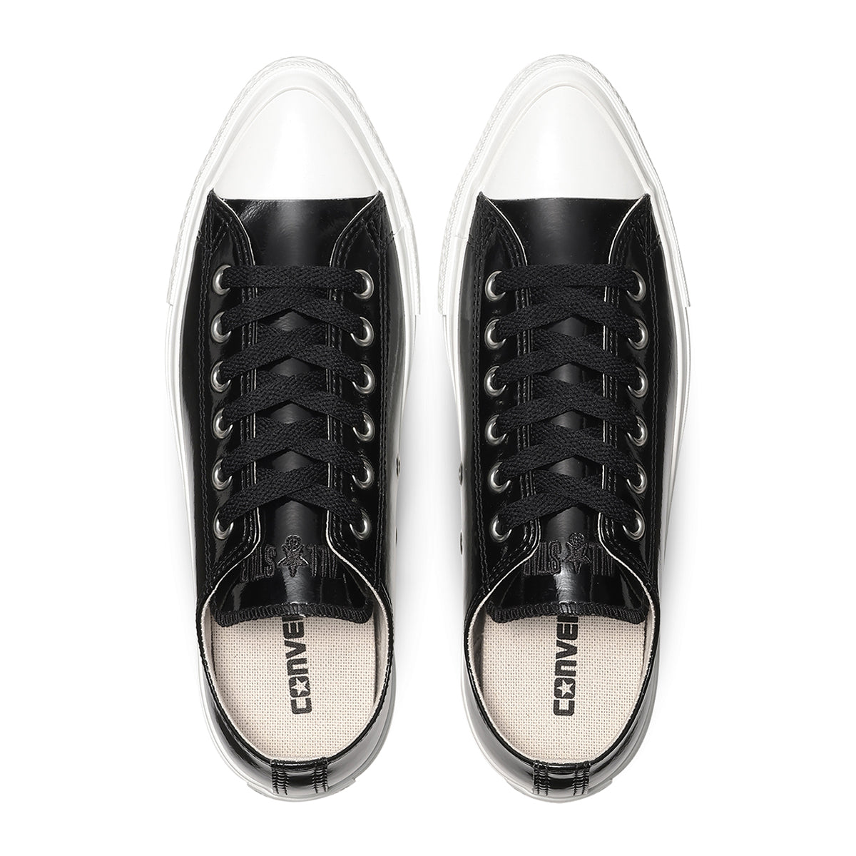 CONVERSE ALL STAR POINTEDTOE PA OX コンバース オールスター ポインテッドトウ PA OX 31318460【レディース シューズ スニーカー フォーマル 光沢 ロゴ刺繡 26FW】