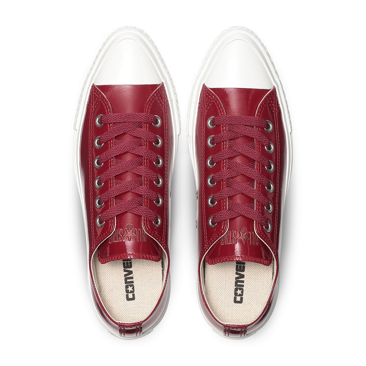 CONVERSE ALL STAR POINTEDTOE PA OX コンバース オールスター ポインテッドトウ PA OX 31318461【レディース シューズ スニーカー フォーマル 光沢 ロゴ刺繡 26FW】