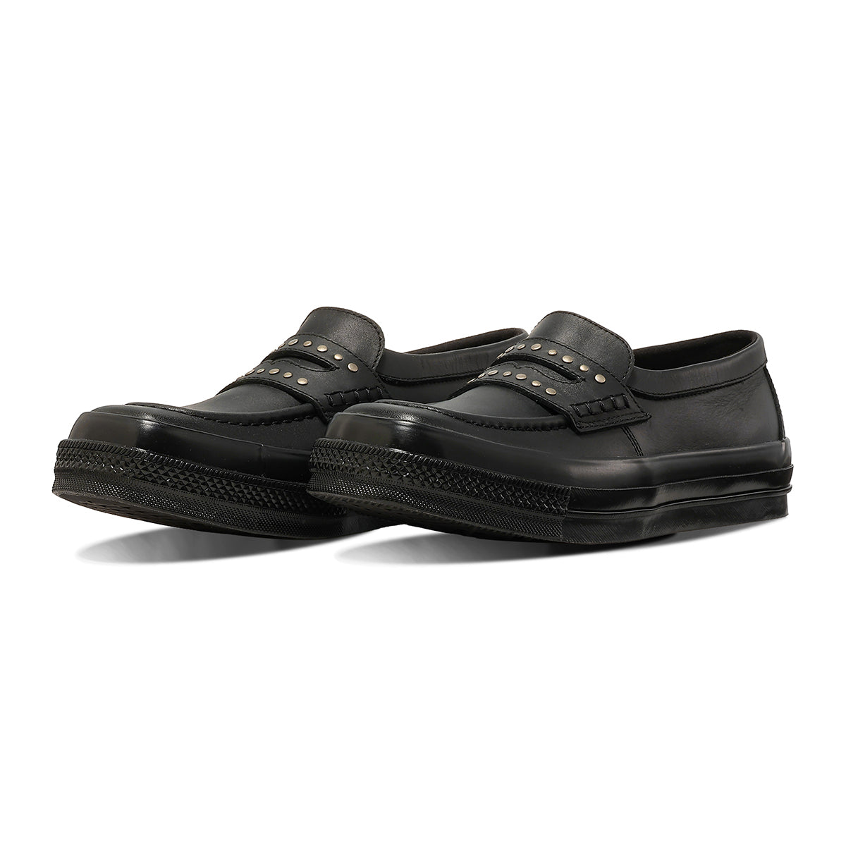 CONVERSE ALL STAR SQUARETOE LOAFER SA コンバース オールスター スクエアトウ ローファー SA 31318480【メンズ ローファー スムースレザー スタッズ トレンド 26FW】