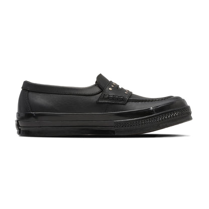 CONVERSE ALL STAR SQUARETOE LOAFER SA コンバース オールスター スクエアトウ ローファー SA 31318480【メンズ ローファー スムースレザー スタッズ トレンド 26FW】
