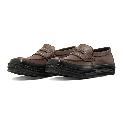 CONVERSE ALL STAR SQUARETOE LOAFER SA コンバース オールスター スクエアトウ ローファー SA 31318481【メンズ ローファー スムースレザー スタッズ トレンド 26FW】