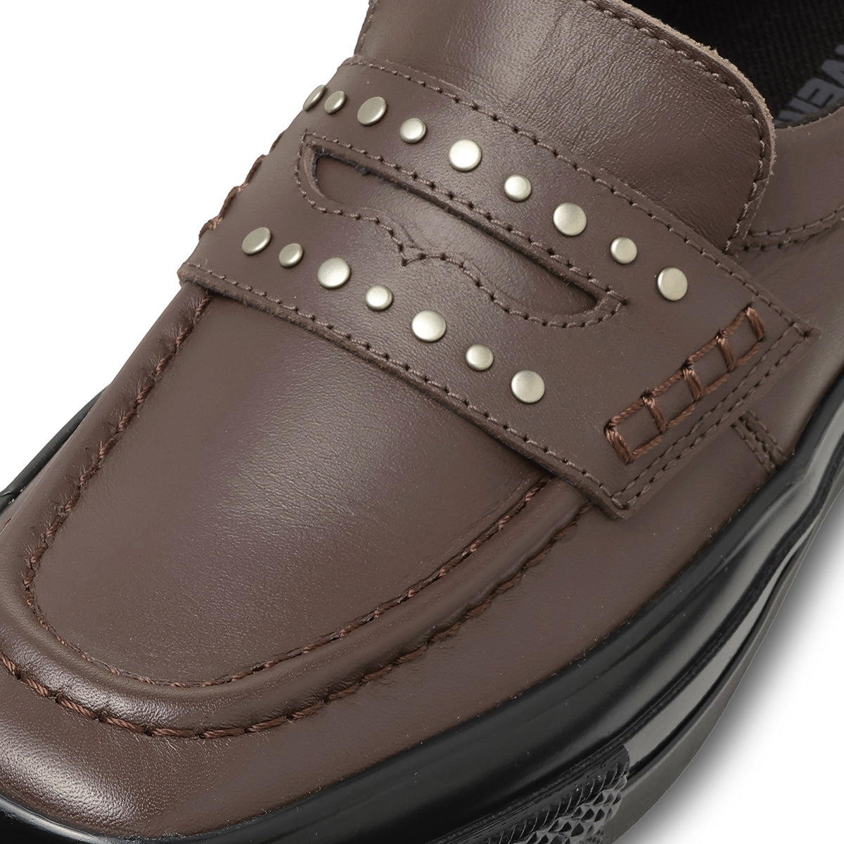 CONVERSE ALL STAR SQUARETOE LOAFER SA コンバース オールスター スクエアトウ ローファー SA 31318481【メンズ ローファー スムースレザー スタッズ トレンド 26FW】