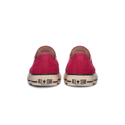 CONVERSE CANVAS ALL STAR J OX コンバース キャンバス オールスター J OX 31318660【メンズ スニーカー ローカット クッション性 反発性 日本製 26FW】
