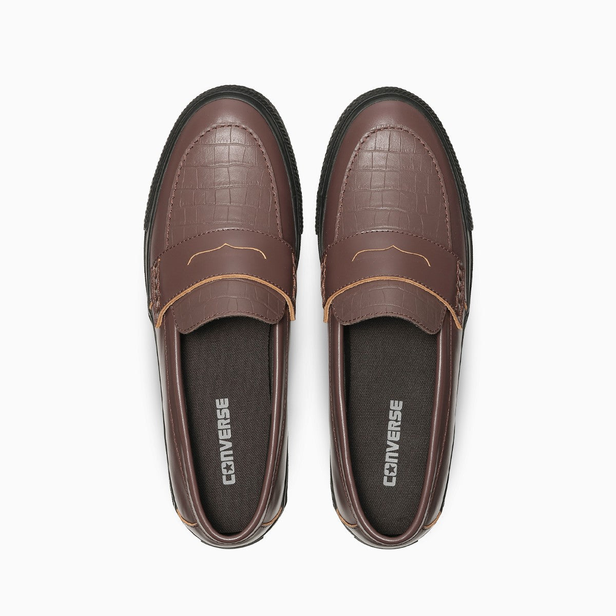 CONVERSE ALL STAR CE LOAFER コンバース オールスター CE ローファー 31318800【メンズ ローファー レザーアッパー クロコ調 エンボス加工 26FW】