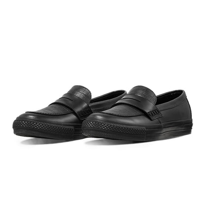 CONVERSE ALL STAR CE LOAFER コンバース オールスター CE ローファー 31318801【メンズ ローファー レザーアッパー クロコ調 エンボス加工 26FW】