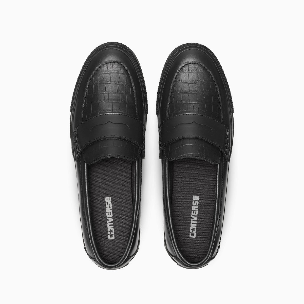CONVERSE ALL STAR CE LOAFER コンバース オールスター CE ローファー 31318801【メンズ ローファー レザーアッパー クロコ調 エンボス加工 26FW】