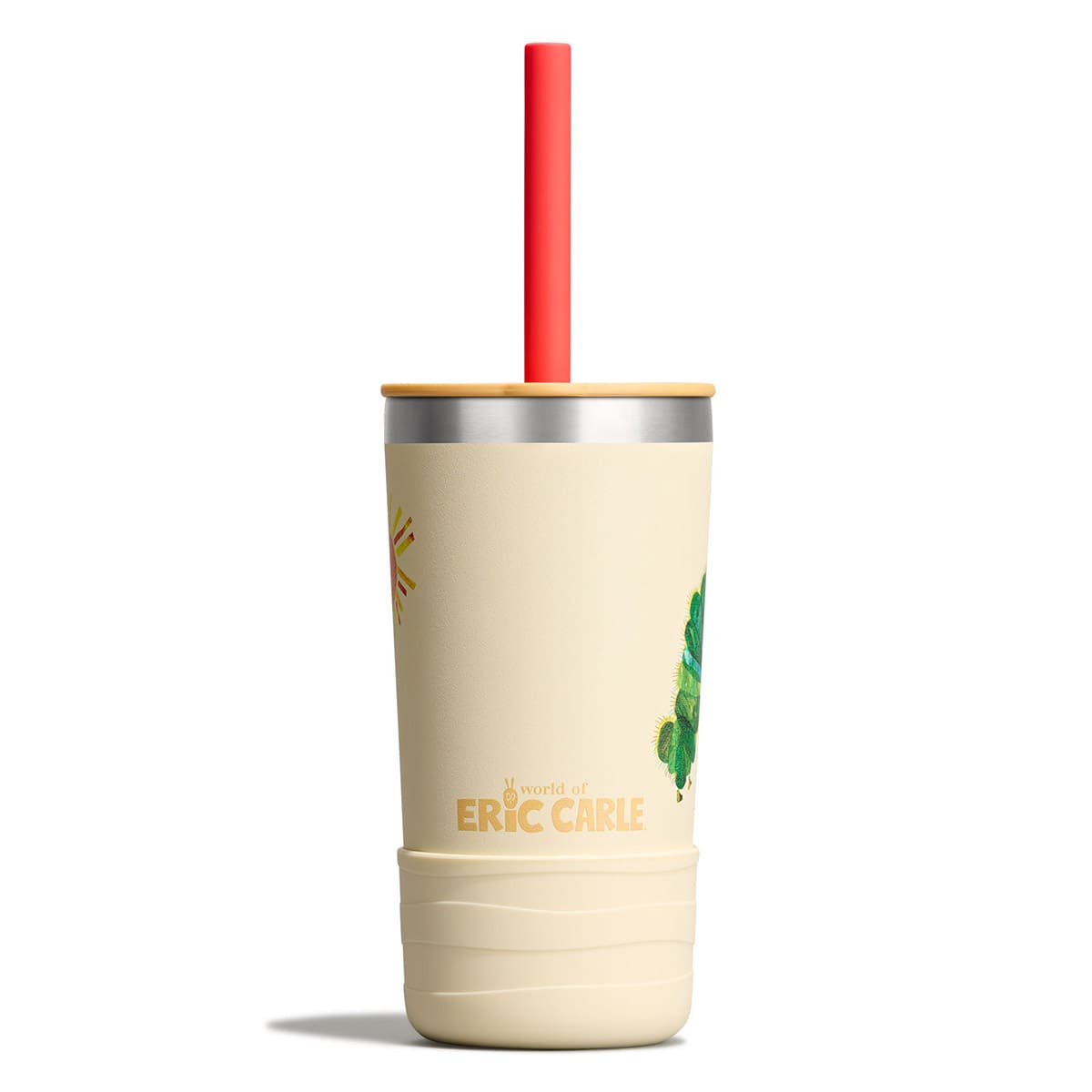 Hydro Flask ERIC CARLE 12oz KIDS TUMBLER WITH STRAW ハイドロフラスク エリックカール 12oz キッズ タンブラー ウィズ ストロー k8902360194252【キッズ キッズタンブラー ストロータンブラー タンブラー ドリンクウェア 12oz 子ども用 26SS】