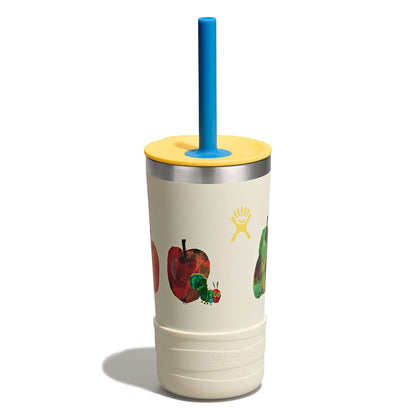 Hydro Flask ERIC CARLE 12oz KIDS TUMBLER WITH STRAW ハイドロフラスク エリックカール 12oz キッズ タンブラー ウィズ ストロー k8902360195252【キッズ キッズタンブラー ストロータンブラー タンブラー ドリンクウェア 12oz 子ども用 26SS】
