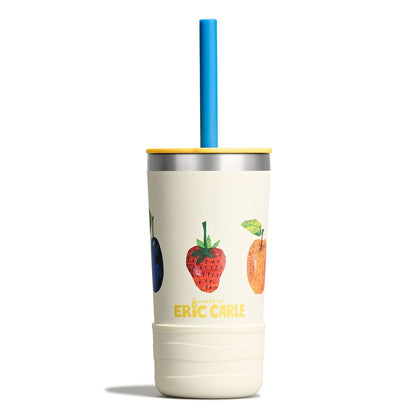 Hydro Flask ERIC CARLE 12oz KIDS TUMBLER WITH STRAW ハイドロフラスク エリックカール 12oz キッズ タンブラー ウィズ ストロー k8902360195252【キッズ キッズタンブラー ストロータンブラー タンブラー ドリンクウェア 12oz 子ども用 26SS】